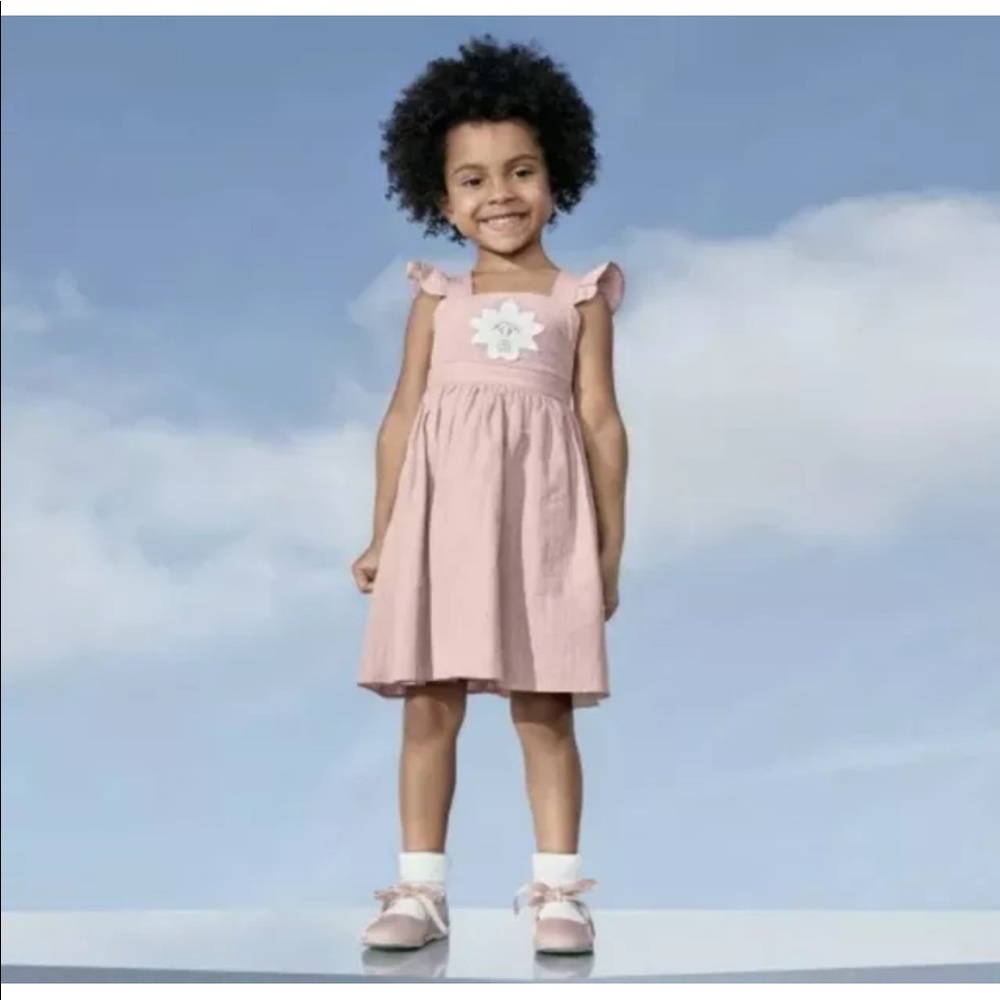 Victoria Beckham pink dress